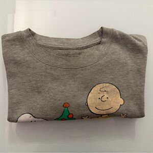 Only Light Gray Crewneck Sweatshirt crop